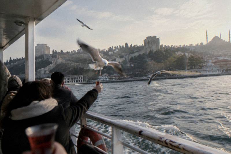 Ferry Crossing To Asia Included